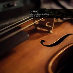 Duet for Violin and Viola, Op. 1, Cw 7