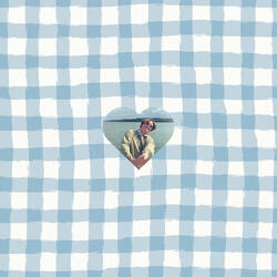Gingham Blue