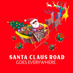 Santa Claus Road Goes Everywhere