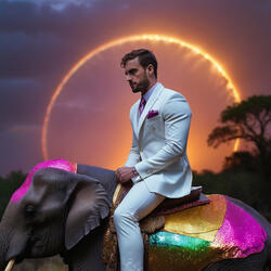 Elefante Arcobaleno