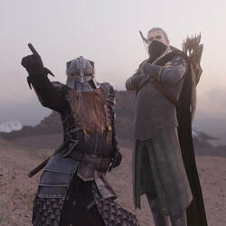 Legolas (ft. Gimli)