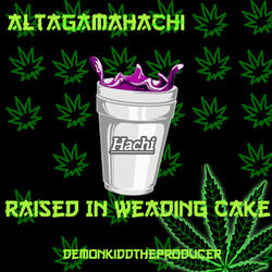 Raised In Weading Cake