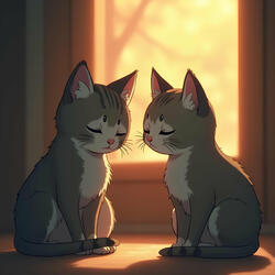 Kitten in the Shadows