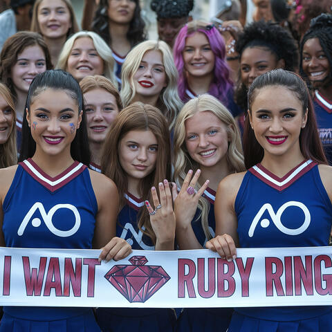 Ao Ao Pi Ruby Ring