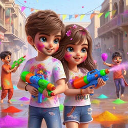 Let's Play Holi