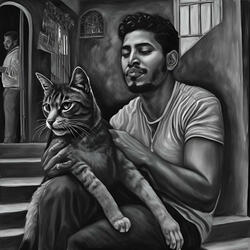 Que los gatos caemos de pie