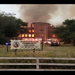 Residential School Burning