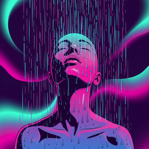 Digital Rain on Skin