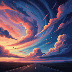 Calm Skies and Empty Roads