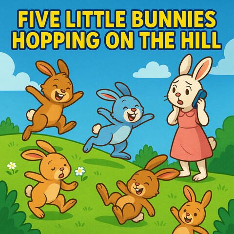 Five Little Bunnies Hopping on the Hill