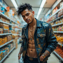 Perreo no Supermercado