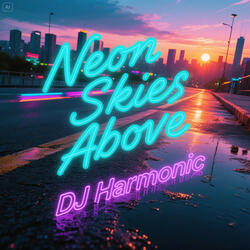 Neon Skies Above