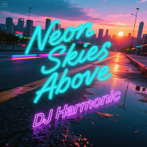 Neon Skies Above