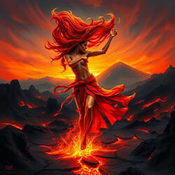 The Volcano Dance: Tribal Fury