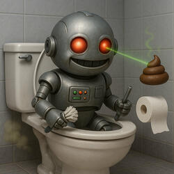 Toilet Robot!