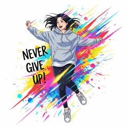 Never Give Up!