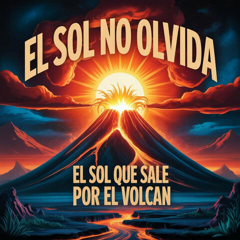 El sol que sale por el volcan