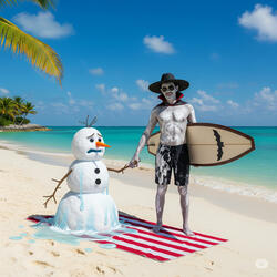 Drac and Olaf Go to Bahamas