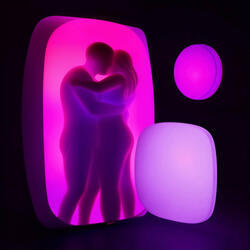 La gente ser roza en la discoteca