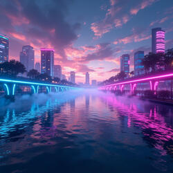 Neon River