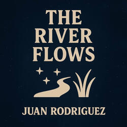 The river flows