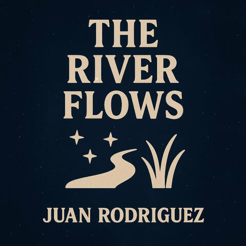 The river flows
