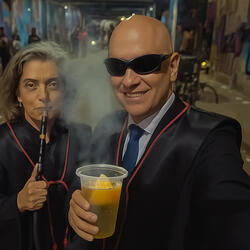 Hoje é festa na favela Bolsonaro foi Preso