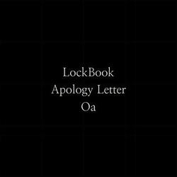 Apology Letter
