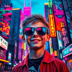 The Kid with the Glasses: Vibrate Without Seeing