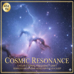 432 Hz Cosmic Focus Noise | Seamless Brown/Pink Loop