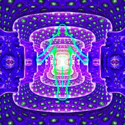 Music for the Pineal Gland | Powerful Crystal Resonator | Advanced Bass Drum & Soft Rain | V2