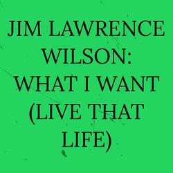 What I Want (Live That Life)