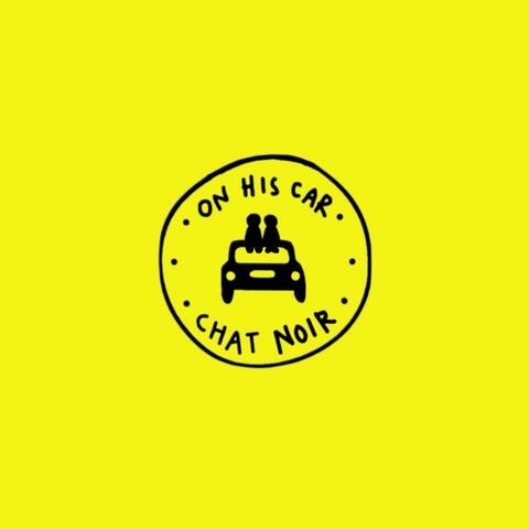 On His Car