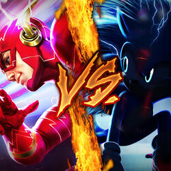 Sonic Vs Flash Rap