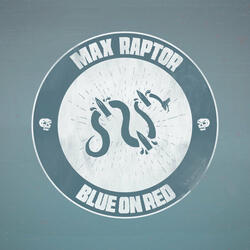 Blue on Red