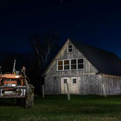 Serene Nights On The Farm
