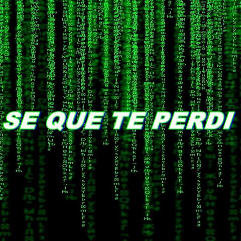 Se Que Te Perdi