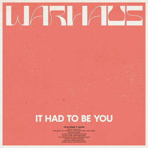 It Had To Be You