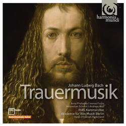 Trauermusik, Prima Pars: 1. Tutti "O Herr, ich bin dein Knecht"