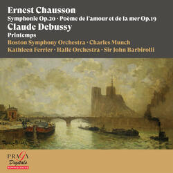 Poème de l'amour et de la mer, Op. 19: III. La mort de l'amour. Andante