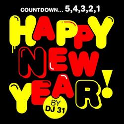 Countdown 5,4,3,2,1 Happy New Year