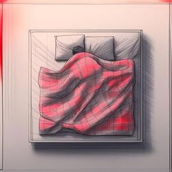 под тёплым пледом