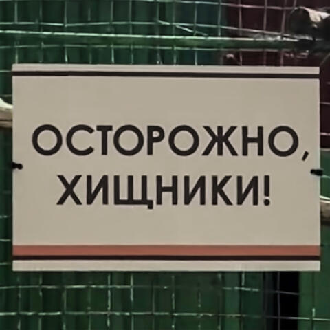 ОСТОРОЖНО, ХИЩНИКИ!