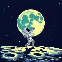 танец на луне