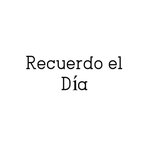 Recuerdo el Día
