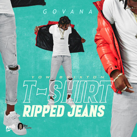 T-Shirt, Ripped Jeans