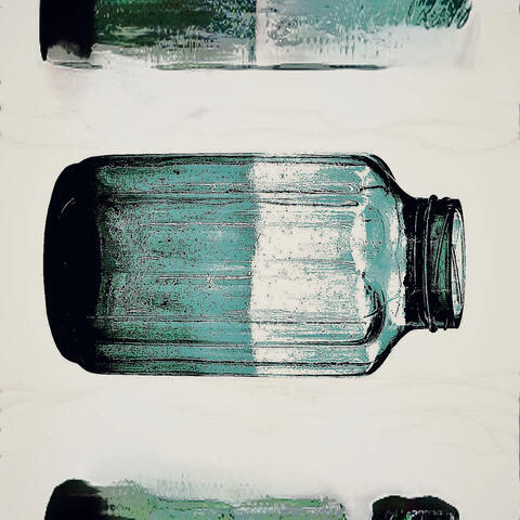 Old Glass Jar
