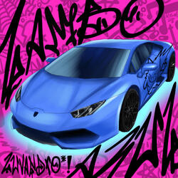 Lambo Azul