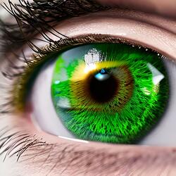 Зеленые глаза