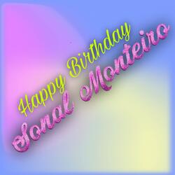 Happy Birthday Sonal